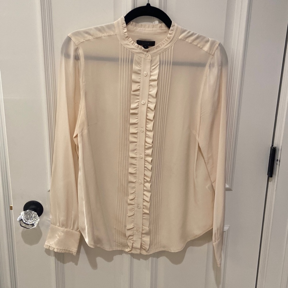 Silk J Crew Blouse